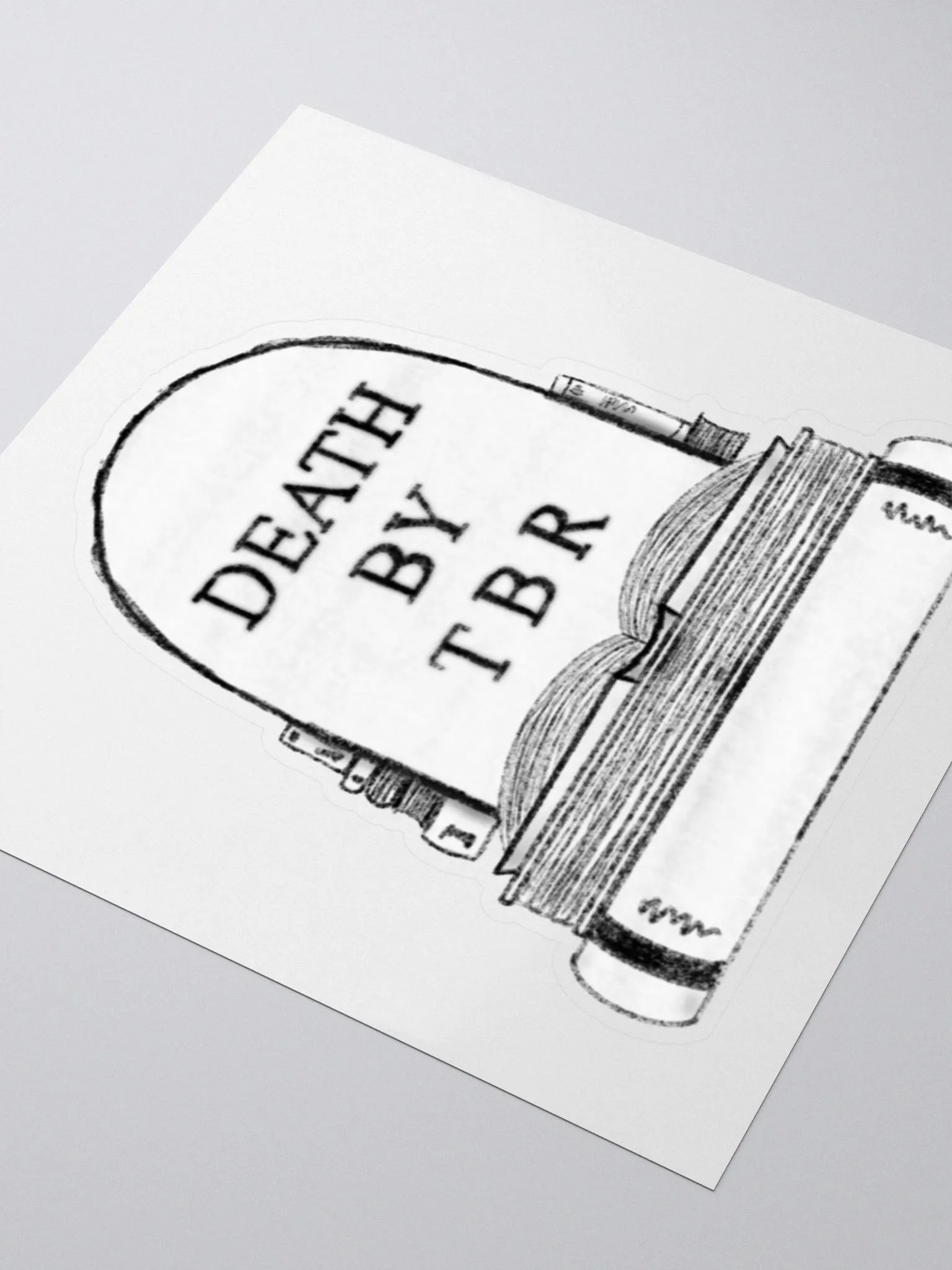 Death By TBR Sticker product image (3)