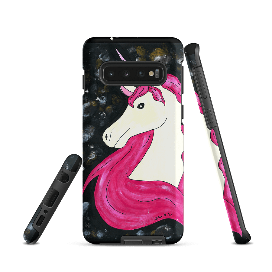 Unicorn (art by Dina R.) acrylic painting picture - Tough Case for Samsung product image (1)