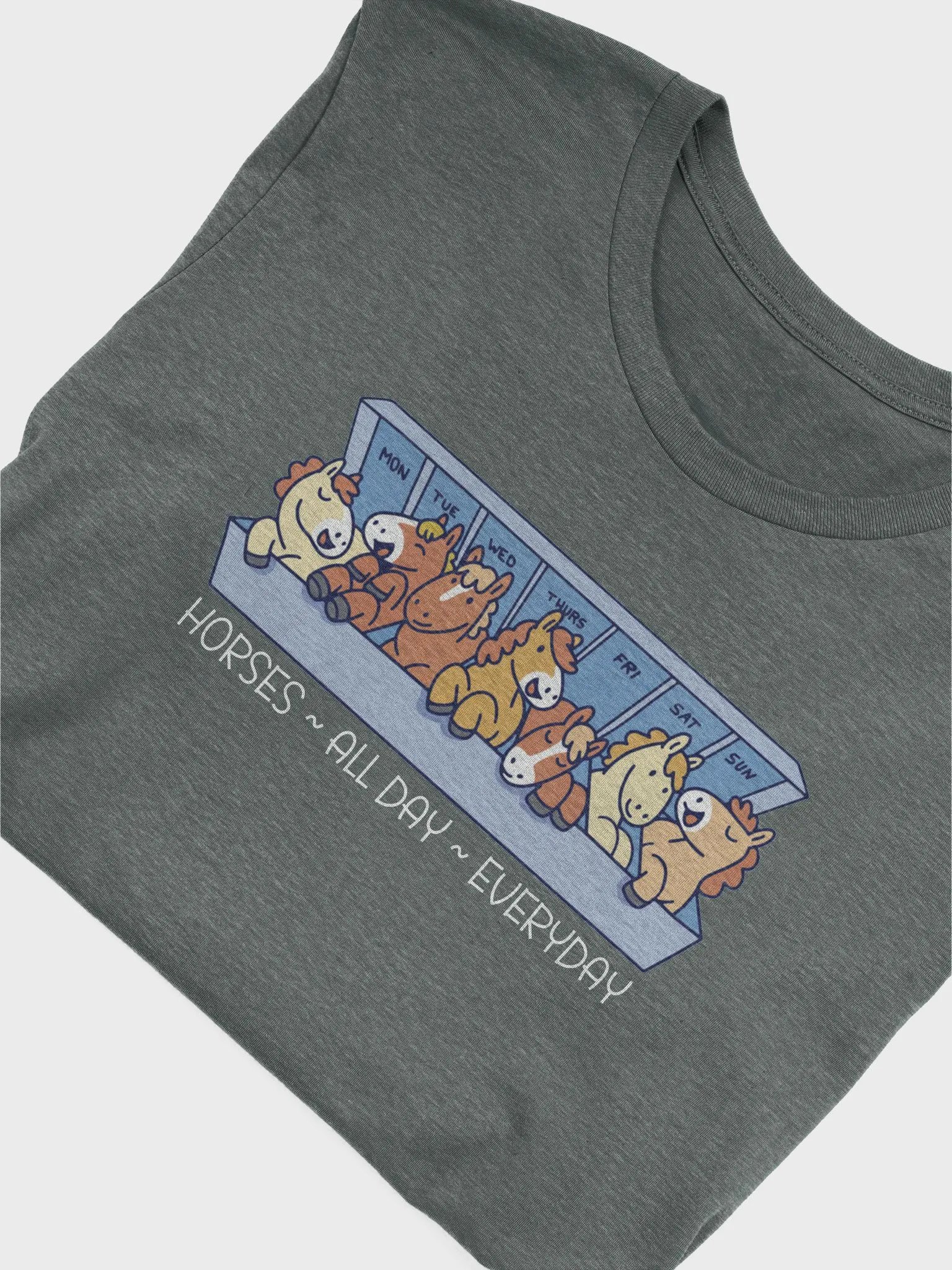Horses All Day Premium T-shirt product image (85)