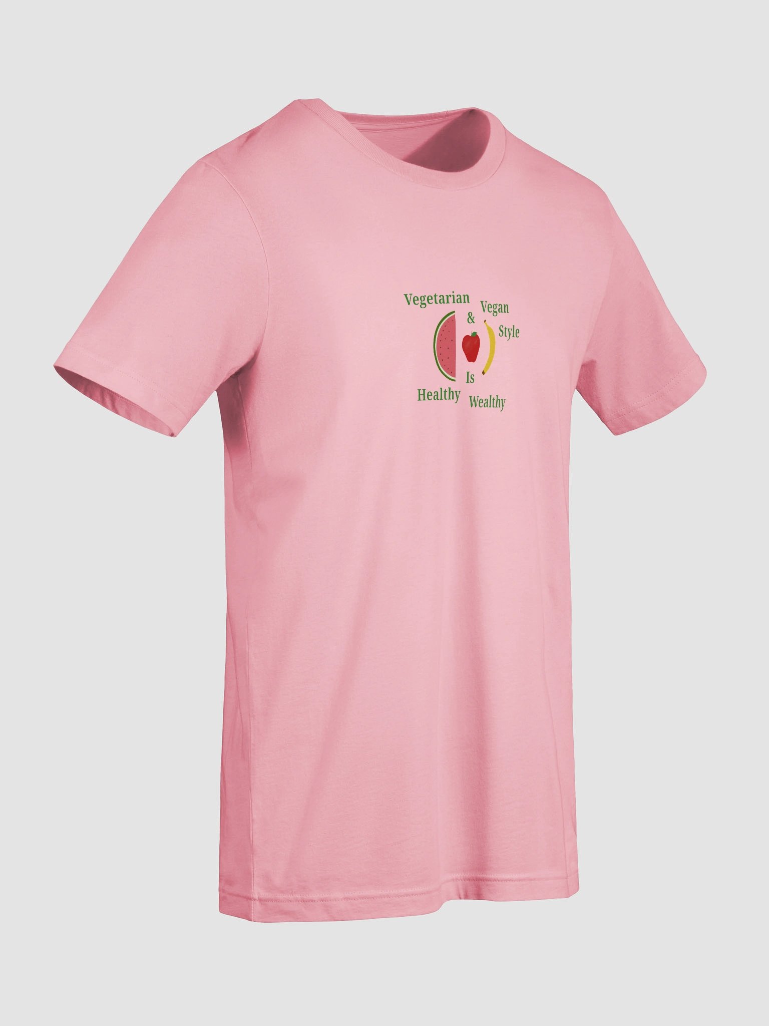 Healthy & Wealthy Vegetarian Tee product image (9)