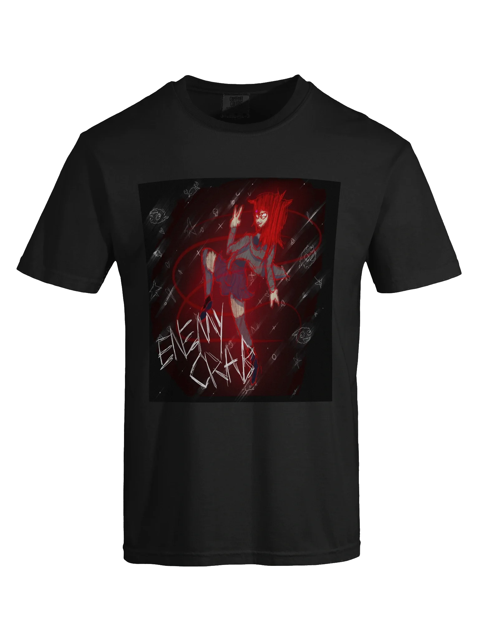 Kianfox Design Enemycrab T-Shirt (Black) product image (7)