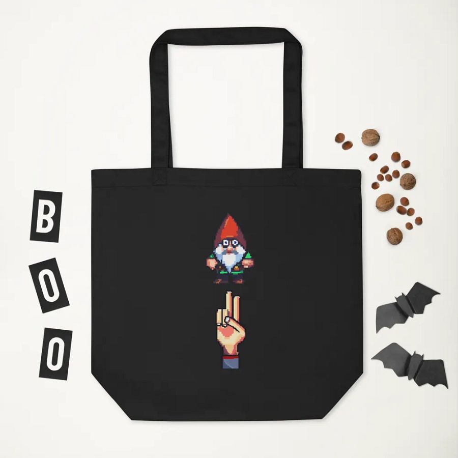 'Finger That Gnome' Tote Bag product image (18)