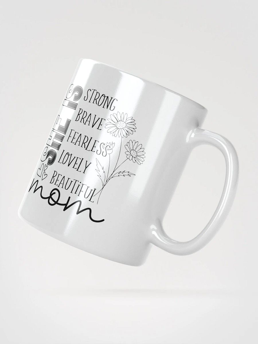 Vertical Vibes White Glossy Mug product image (6)