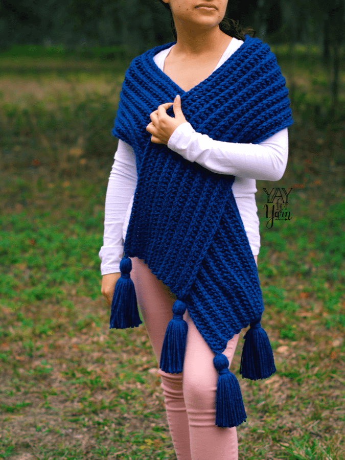 Knit-Look Crochet Scarf - PDF Crochet Pattern & Video Tutorial product image (4)