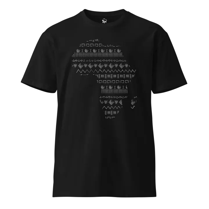 Uhuru - Men's Black Africa Pattern Tee product image (1)