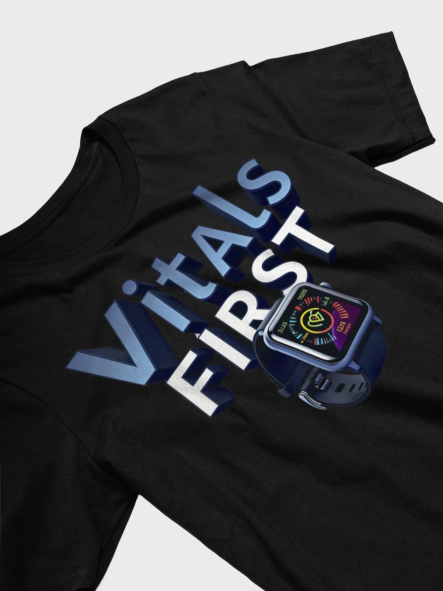Vitals First Smartwatch Health Monitoring T-Shirt product image (26)