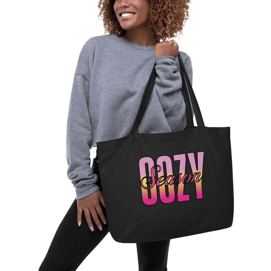 Cozy Season Organic Cotton Tote product image (3)