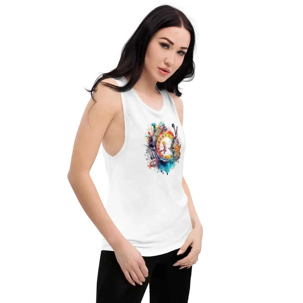 Whimsical Wonderland Flowy Tank product image (10)