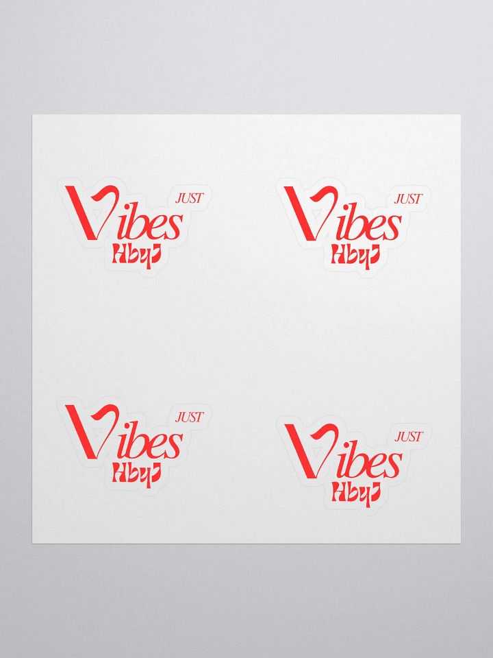 Just Vibes Stickers product image (1)