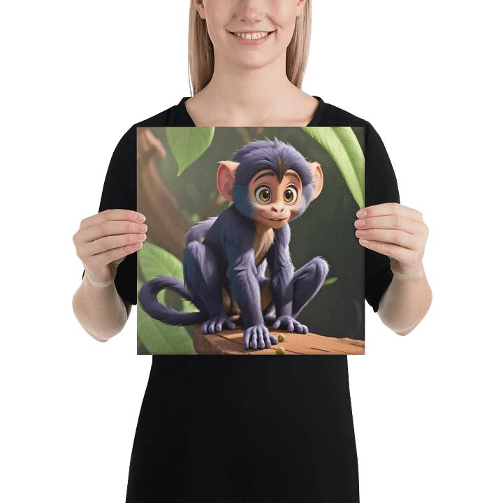 Endangered Species - Mexico - Spider Monkey Canvas Art product image (2)