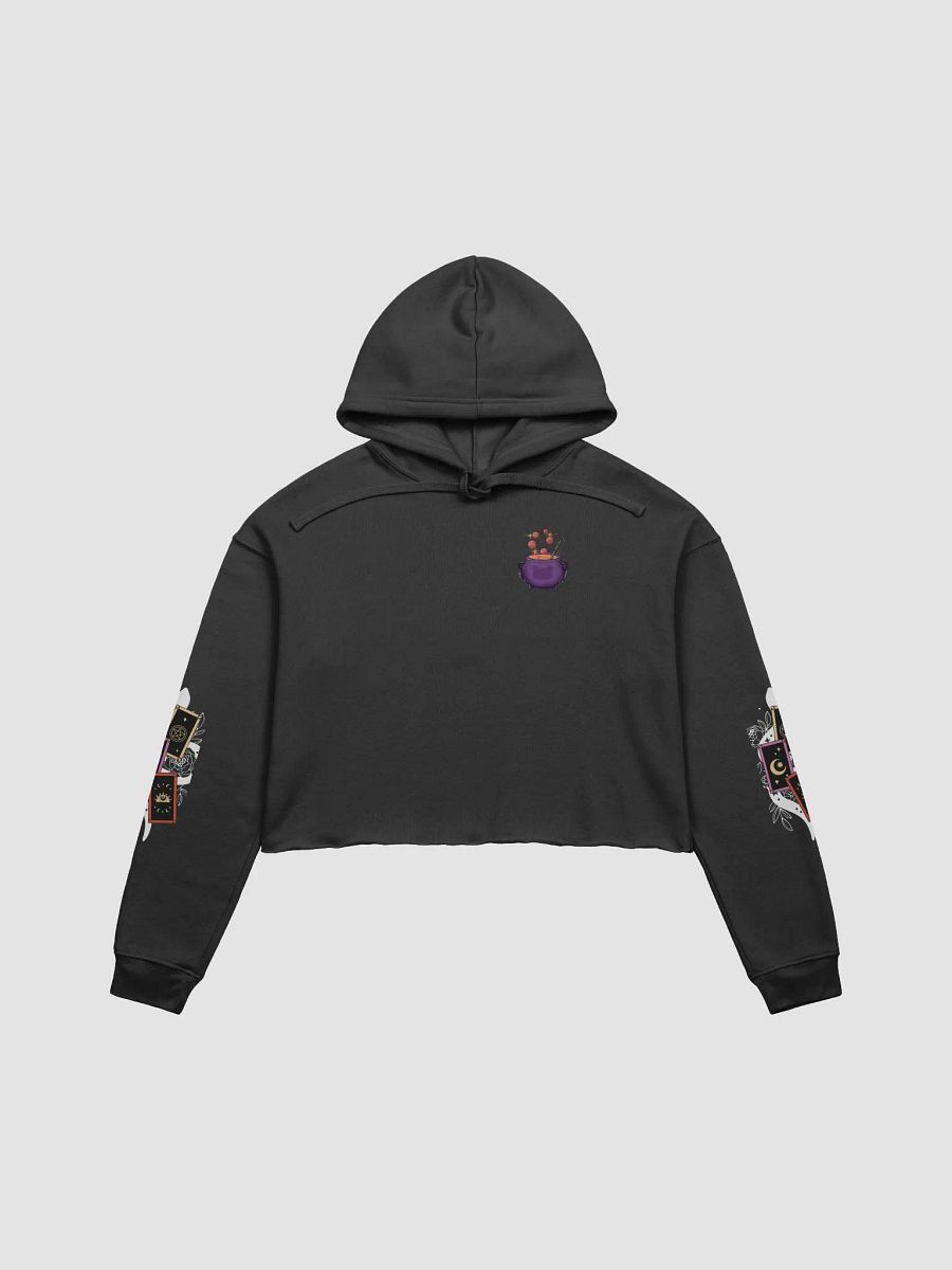 Panda Doll Crop Hoodie - Front Design product image (1)