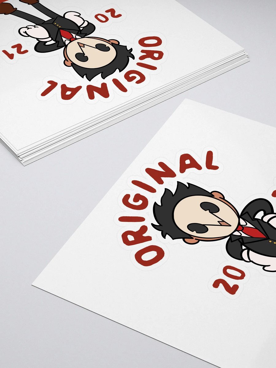 Vintage Omen Kiss Cut Sticker product image (4)