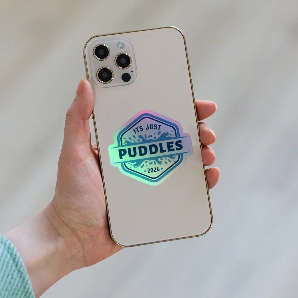 Puddles Holographic Sticker product image (6)