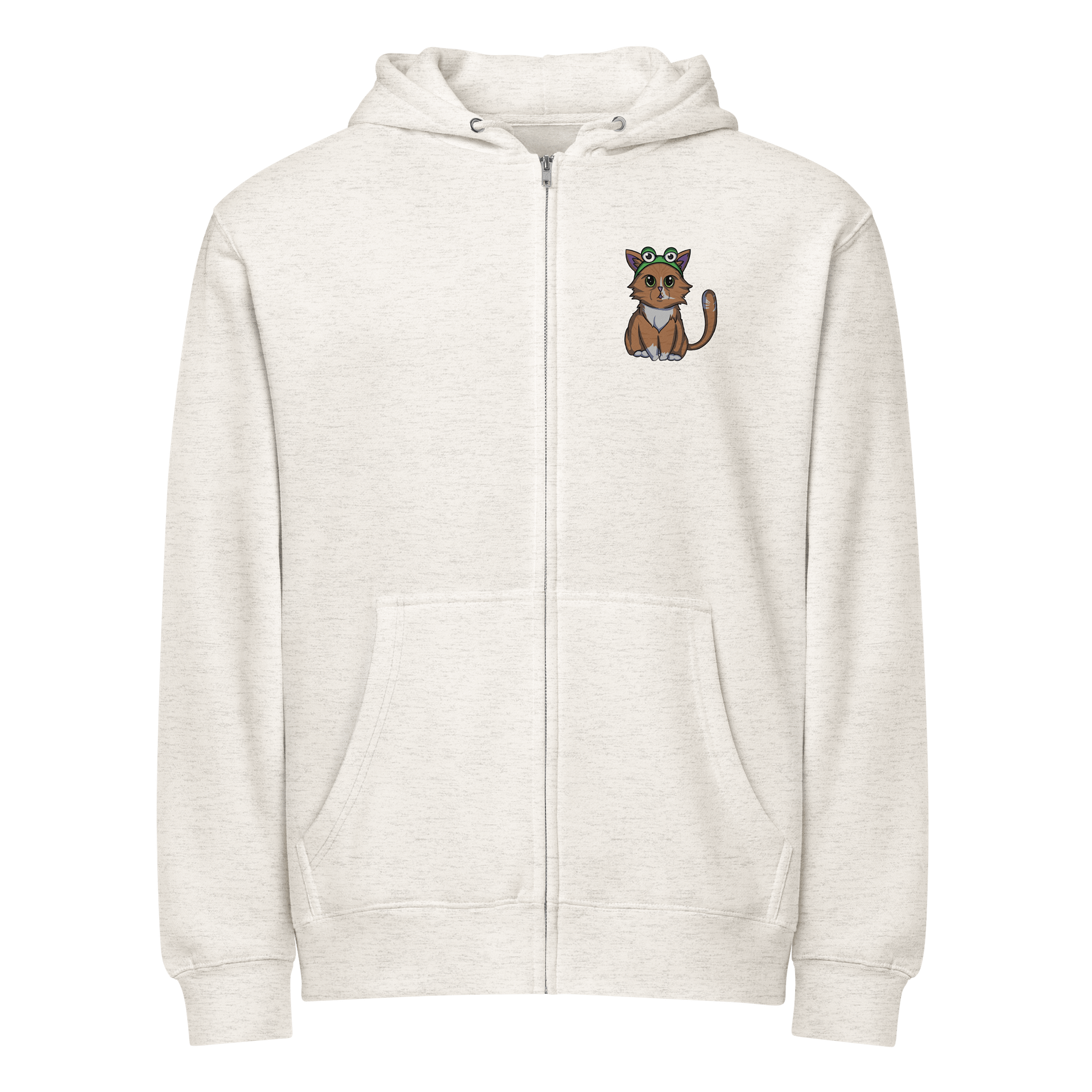 Apollo and the Froggy Overlord Zip-up Hoodie product image (3)