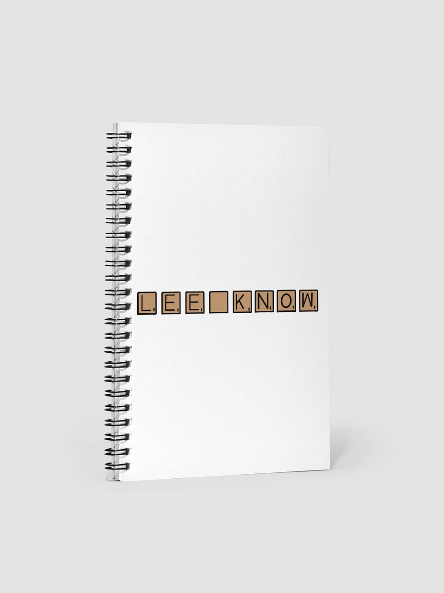 Scrabble Lee Know notebook product image (1)