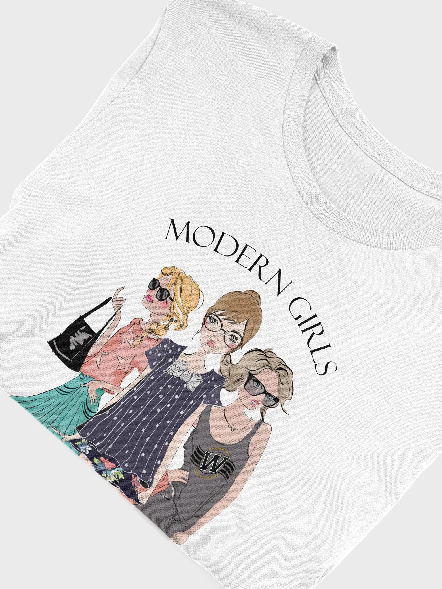 Modern Girls Love Fashion Girl Women's Fashion T-Shirt product image (45)