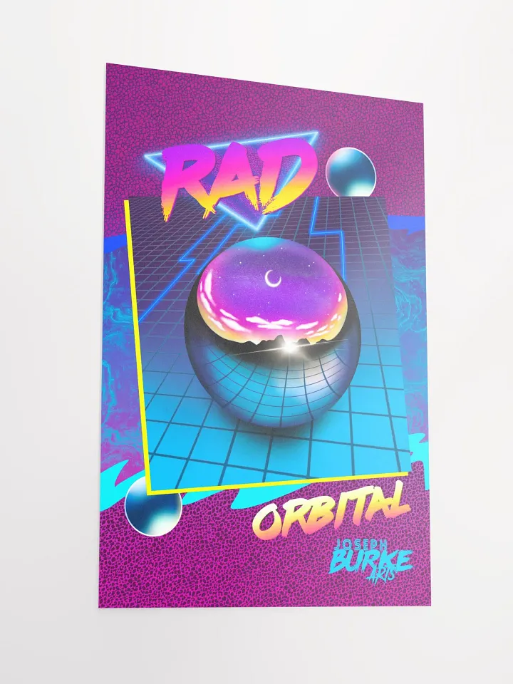 80's Orbital Trapper Keeper 12x18 Fine Art Print product image (2)