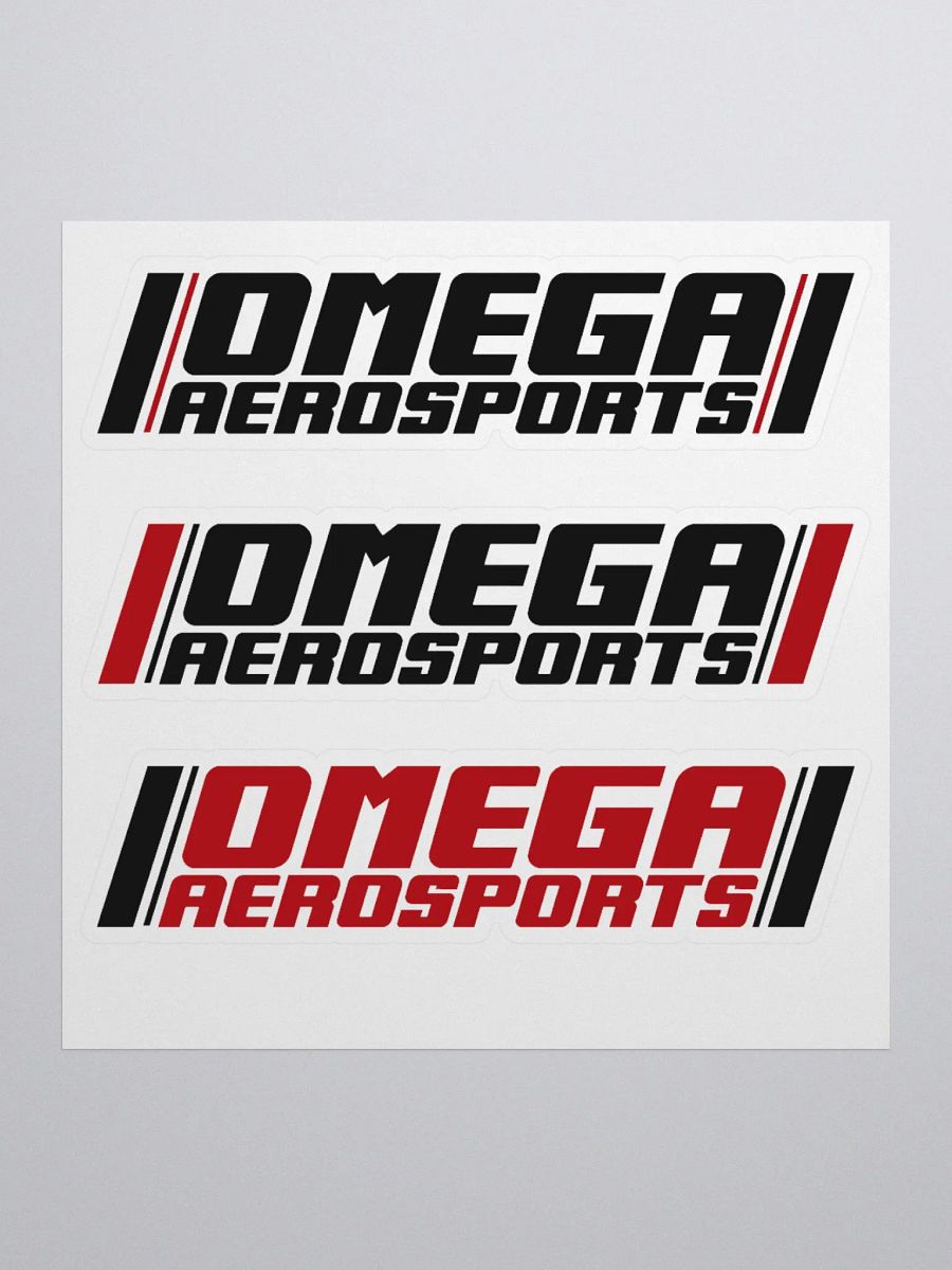 Omega Aerosports Sticker Sheets product image (1)