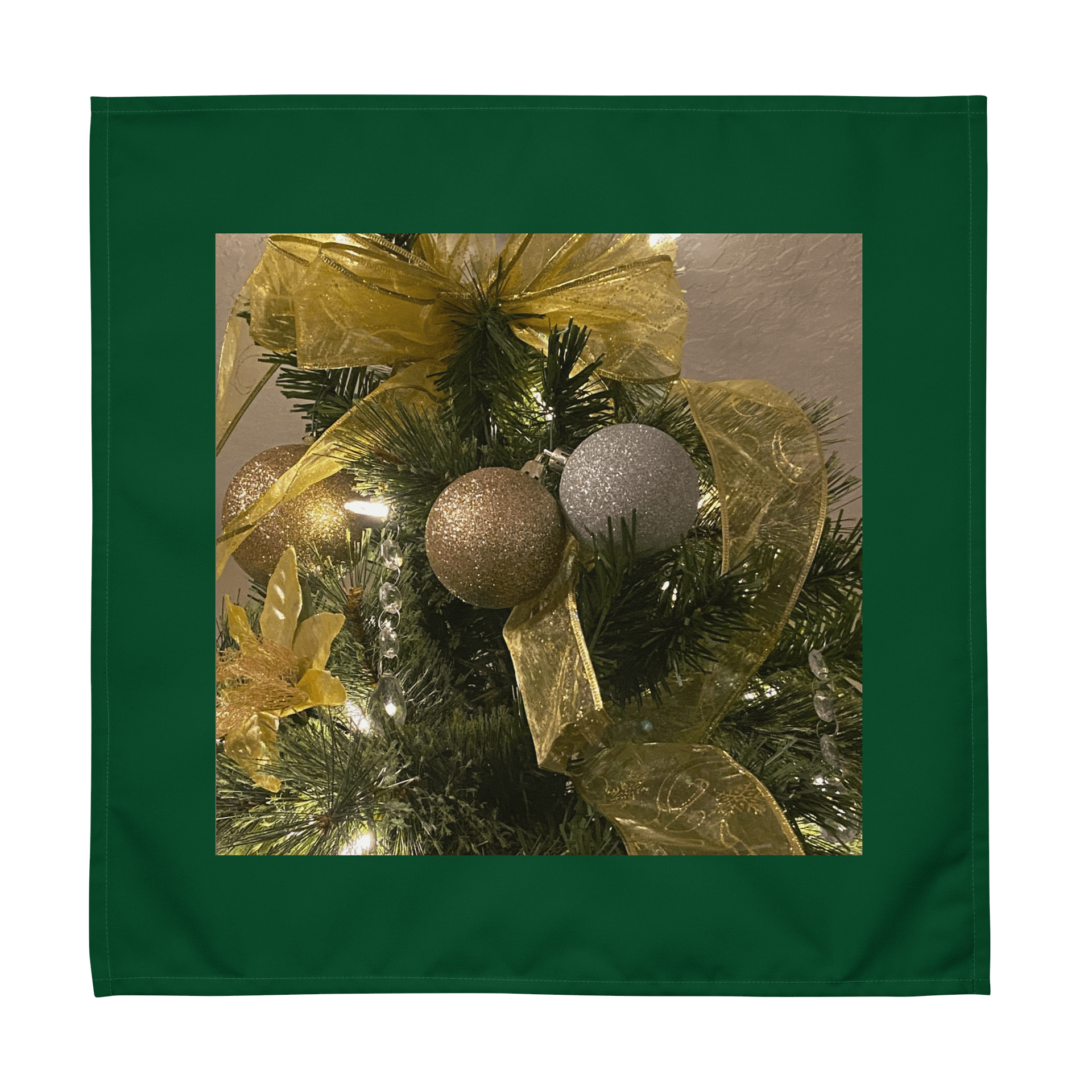 Golden Glitter Christmas Cloth Napkin Set product image (2)