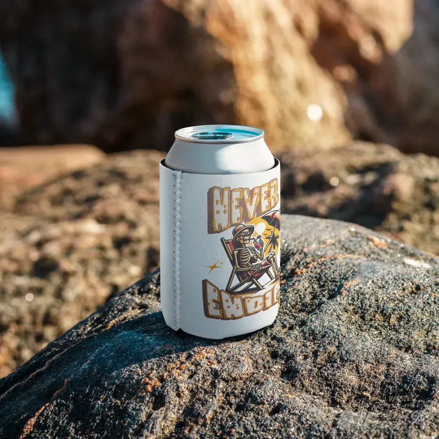 Never Ending Vibes Skeletal Sunset Coozie product image (8)