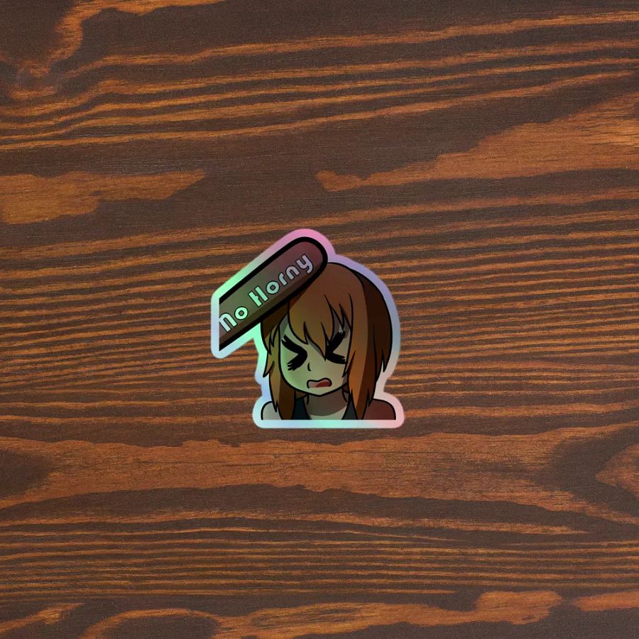 Miko No Horny (BONK) Holo-Sticker! product image (5)