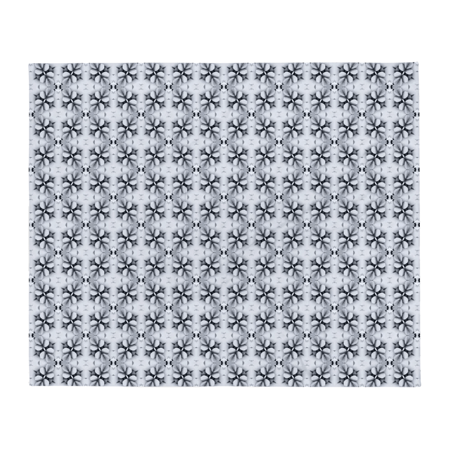 Midnight Blossoms Throw Blanket product image (3)