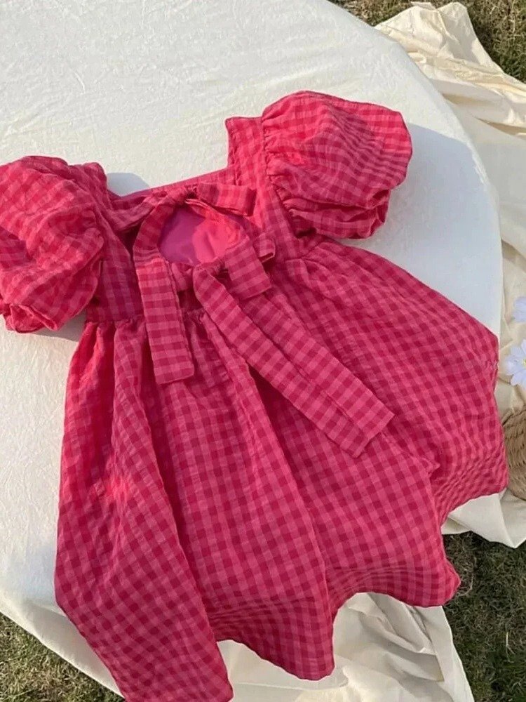 Picnic Day Bow-Back Dress product image (3)