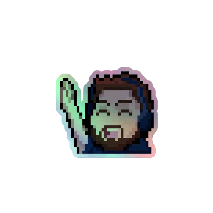 DuncFive Holo Sticker product image (1)