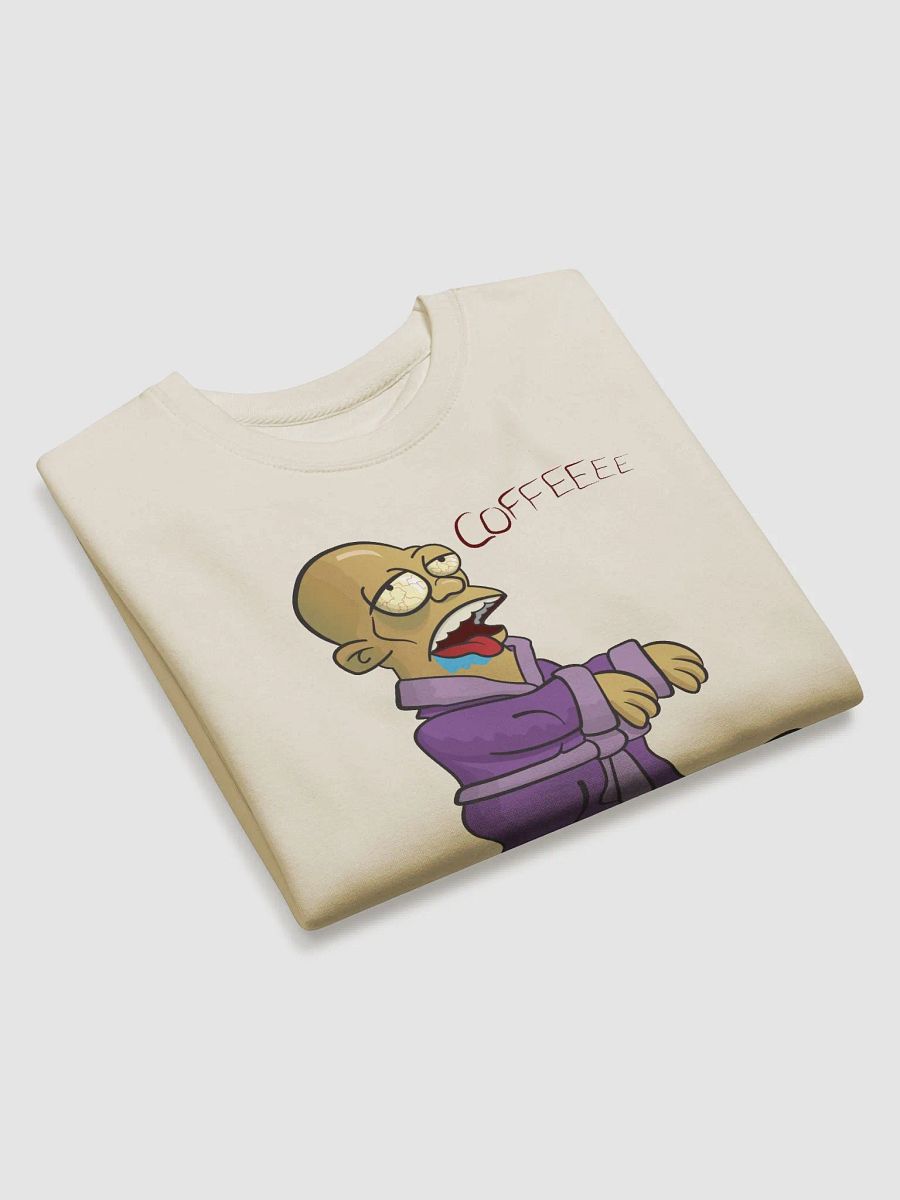 Craving COFFEE Zombie Sweatshirt product image (12)