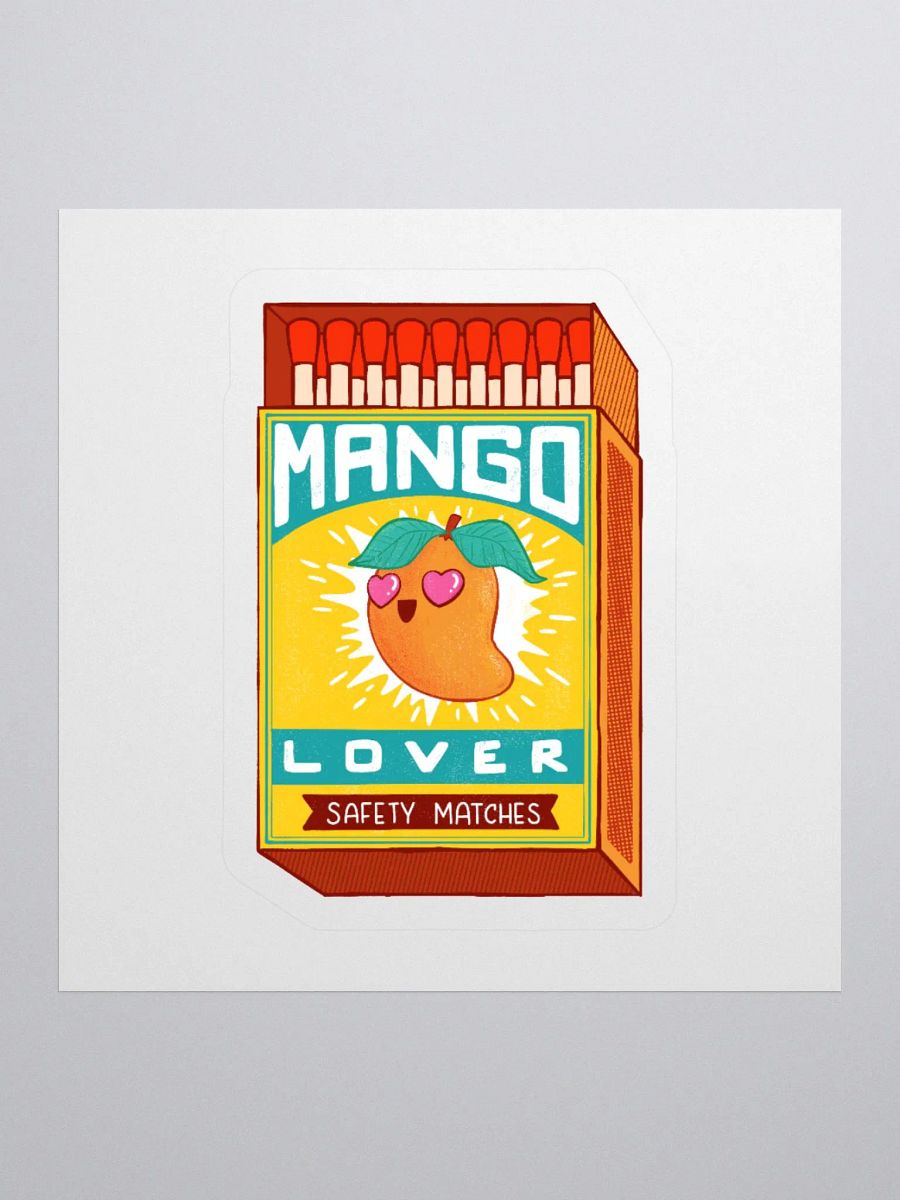 Mango Lover Kiss Cut Stickers product image (1)
