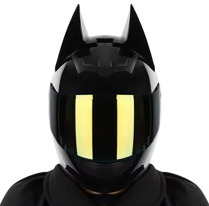 Batman ears moto helmet product image (1)