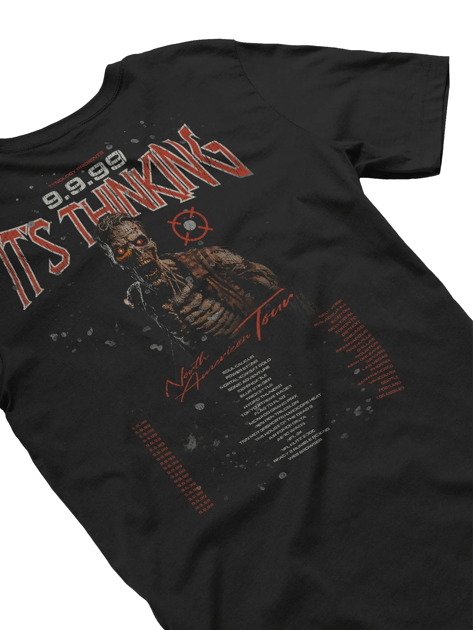 It's Thinking 9.9.99 Tour T-Shirt (HOTD) product image (1)