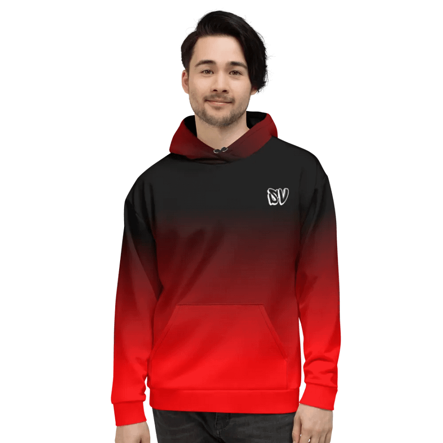 STRAIGHT VIBIN NEON COLOR FADE STYLE OBITO HOODIE product image (2)