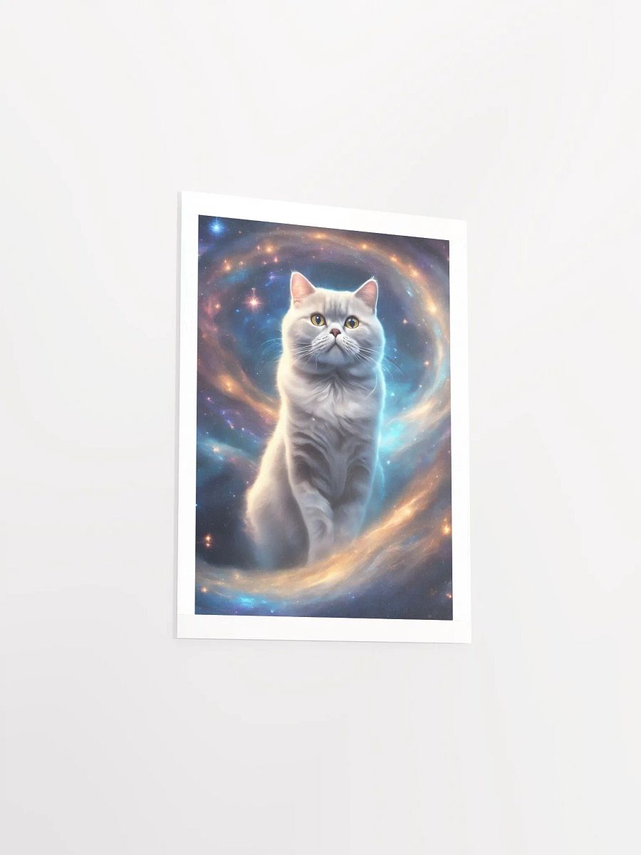 Cosmic British Shorthair Cat Fantasy Poster product image (10)