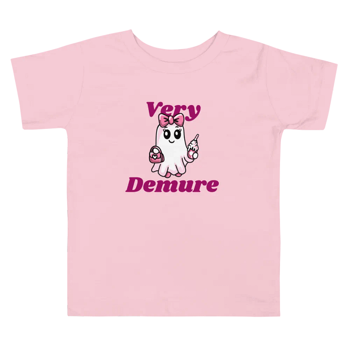Very Demure Cute Ghost Toddler T-Shirt product image (5)
