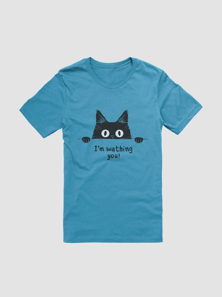 I'm Watching You Black Cat T-Shirt product image (1)