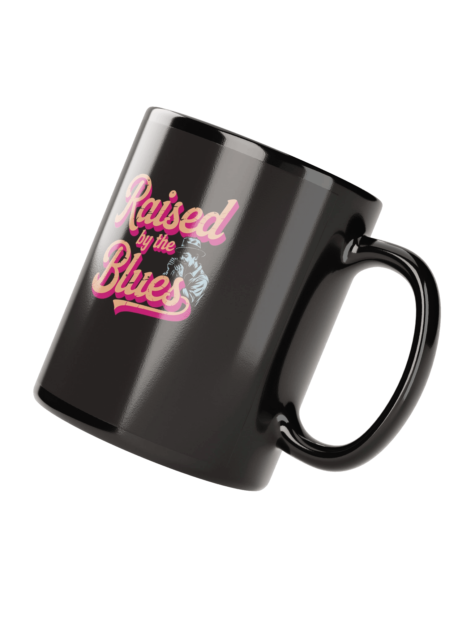 Raised by the Blues – Ceramic Mug (The Slogan Series) product image (3)