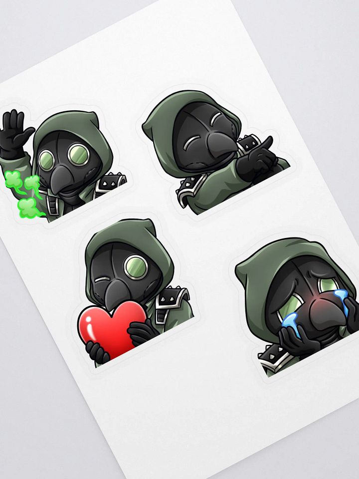 Smelly Emote Stickers Large product image (1)
