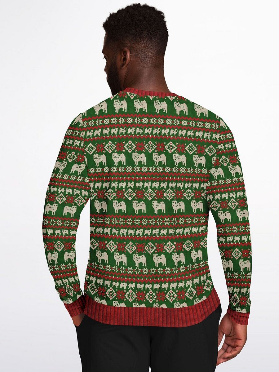 "Bah Humpug" Christmas Sweatshirt | Funny Pug Dog Holiday Sweater | Dog Mom Christmas Outfit | Pet Lover Gift product image (8)