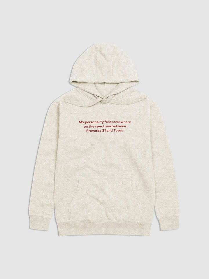 Proverbs 31 x Tupac Unisex Premium Hoodie product image (2)