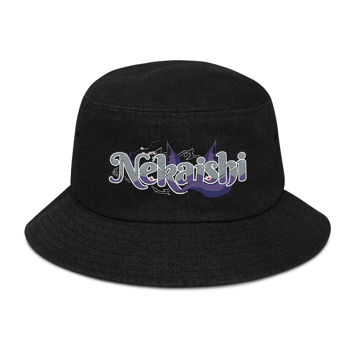 Denim Bucket Hat - Embroidered | Light Logo product image (1)