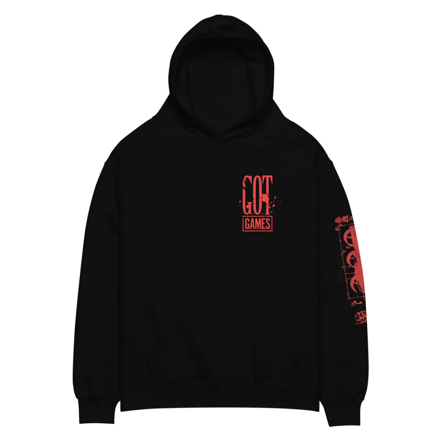 G.O.T OVER-SIZED HORROR HOODIE product image (2)