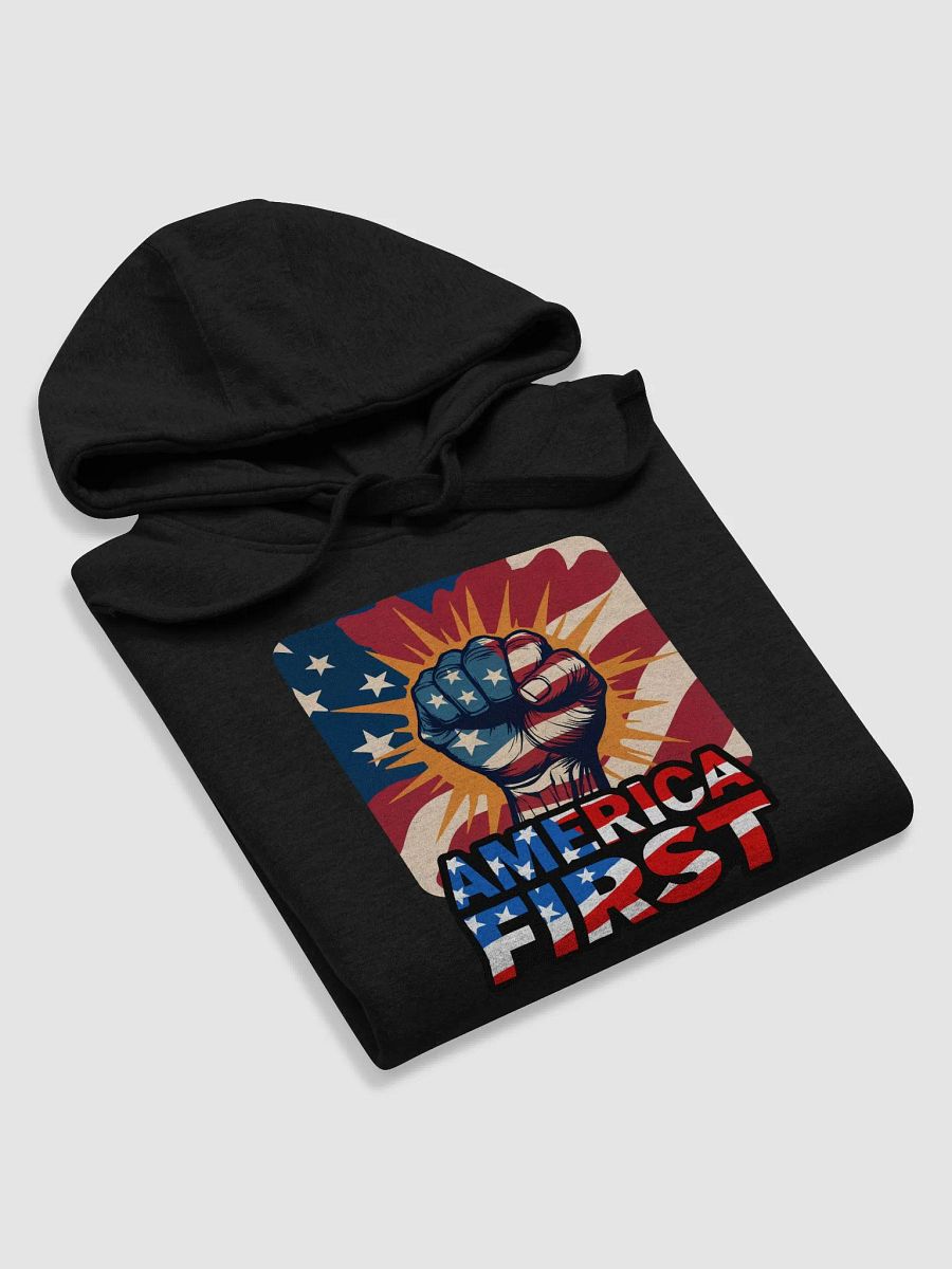 Hoodie: America First product image (5)