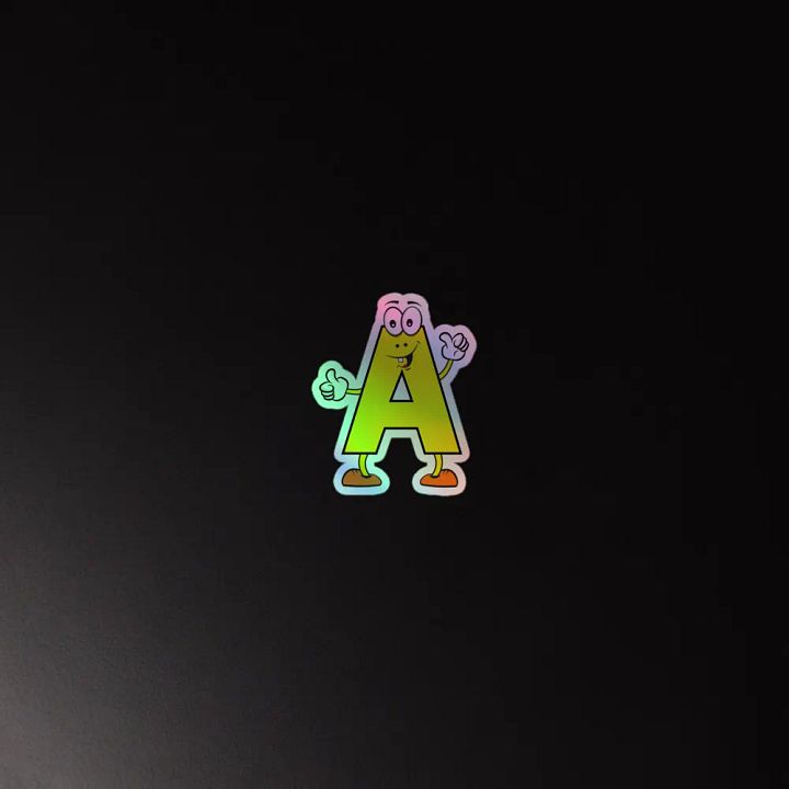 A Holographic Cartoon Character Sticker product image (2)