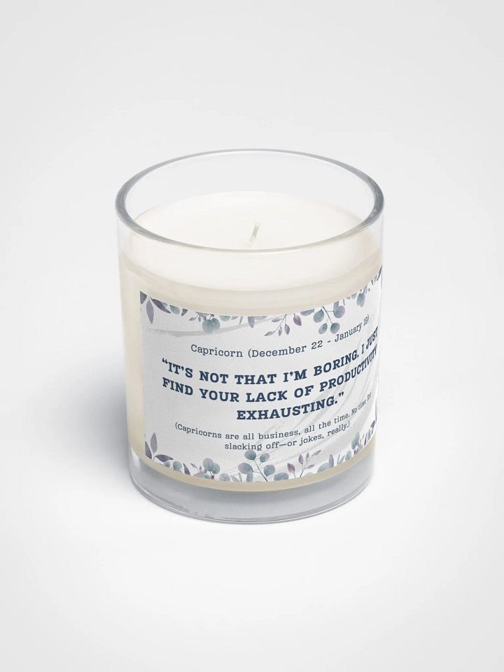 Capricorn - Zodiac Candles product image (2)