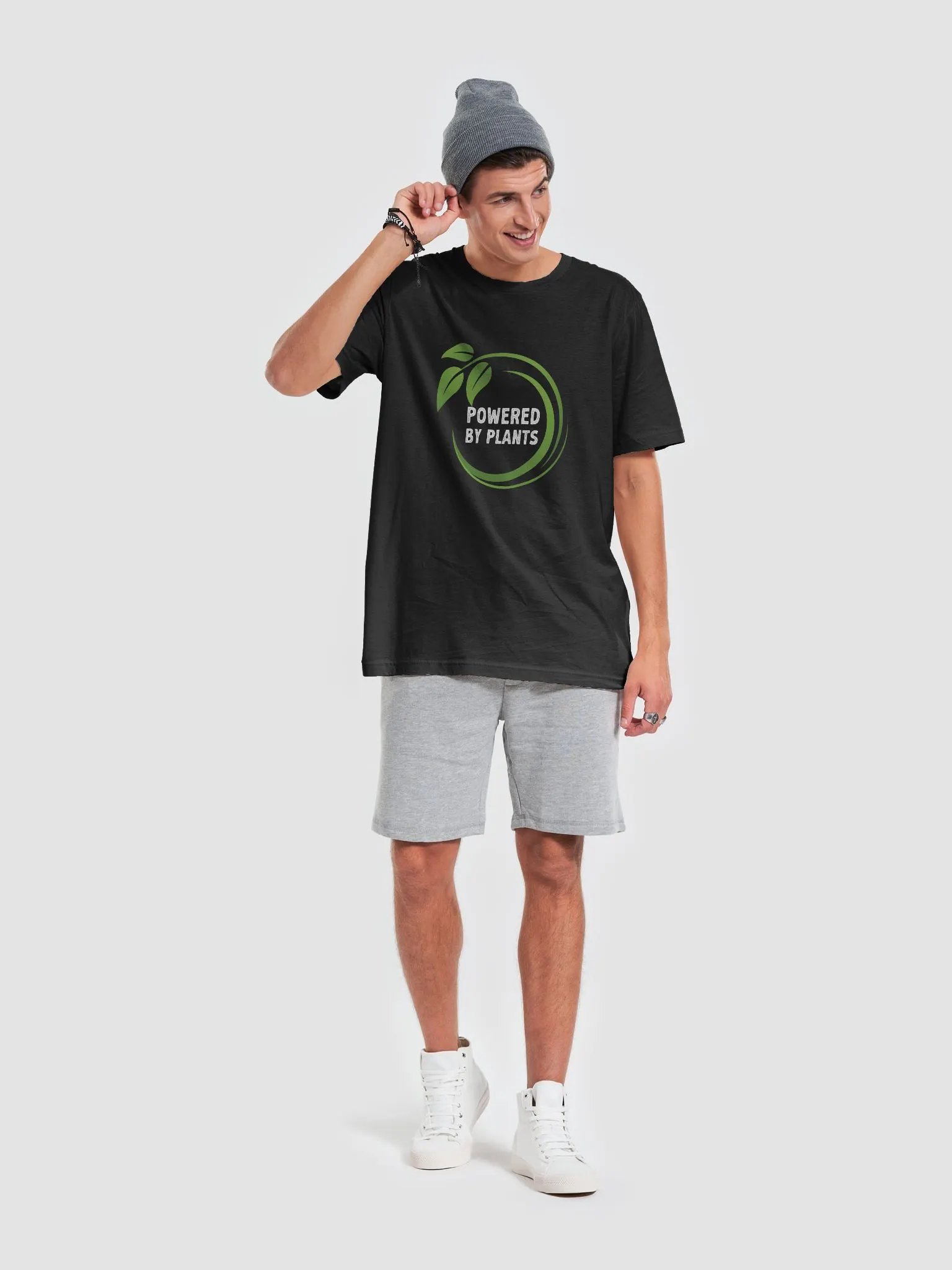 Powered By Plants Vegan Workout T-Shirt product image (6)