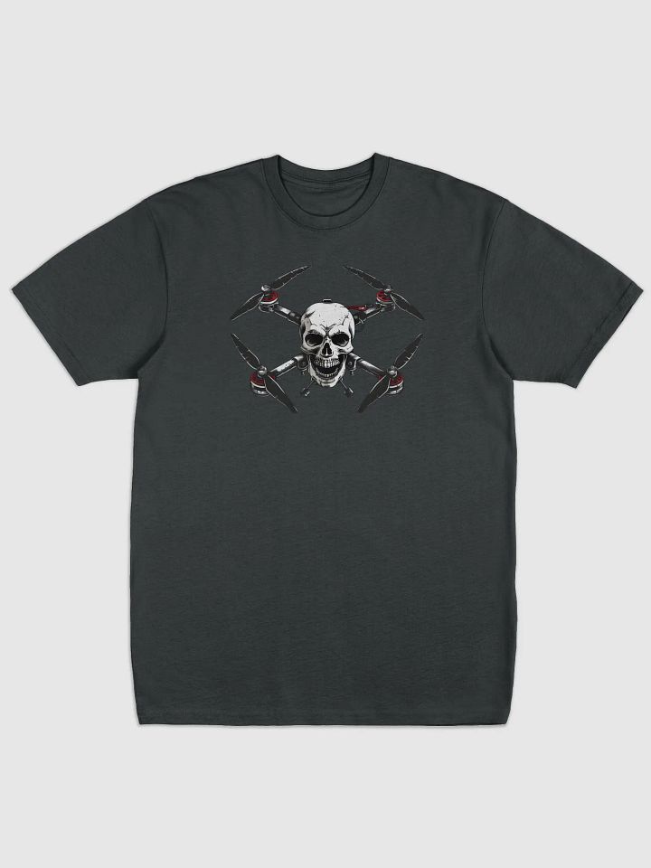 Skull Quadrocopter T-Shirt – Bold and Unique Drone Design Tee product image (1)