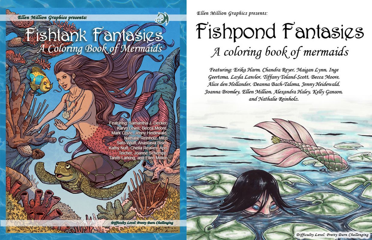 Mermaid Fantasies - Coloring Books product image (1)