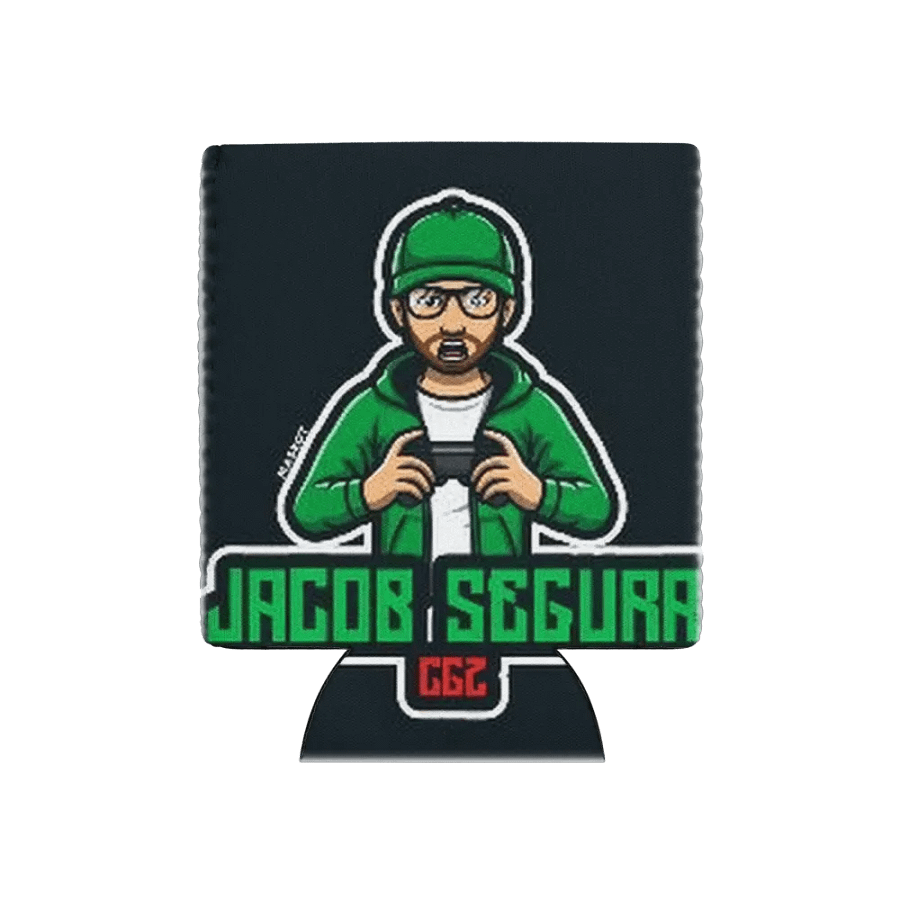 Jacob segura CGZ Game On Can Cooler - Personalized Neoprene Drink Sleeve product image (1)