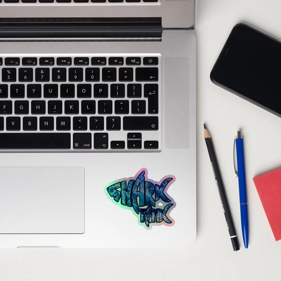 Shark Tank Holographic Sticker product image (12)